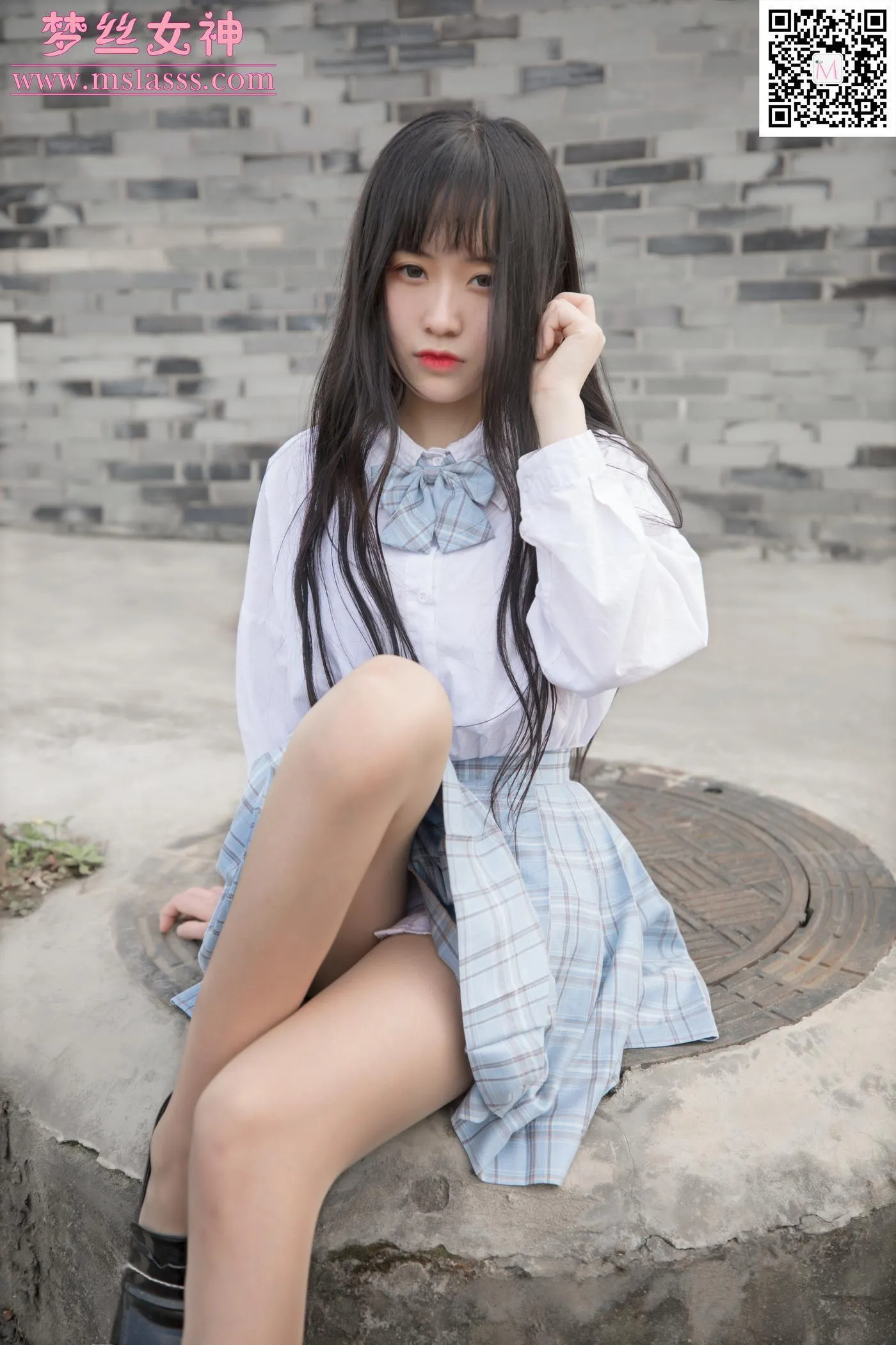 [MSLASS梦丝女神] 2020.03.22 NO.102 仟仟 JK小女神[23] [41P]插图6